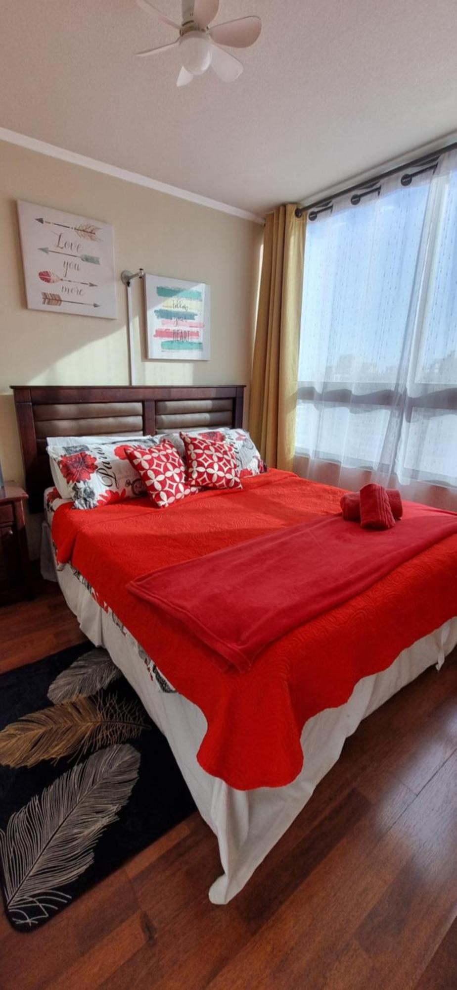 Departamento Completo Con Vista A La Ciudad, A Pasos Del Metro Santa Isabel, Barrio Italia, Providencia Apartment *