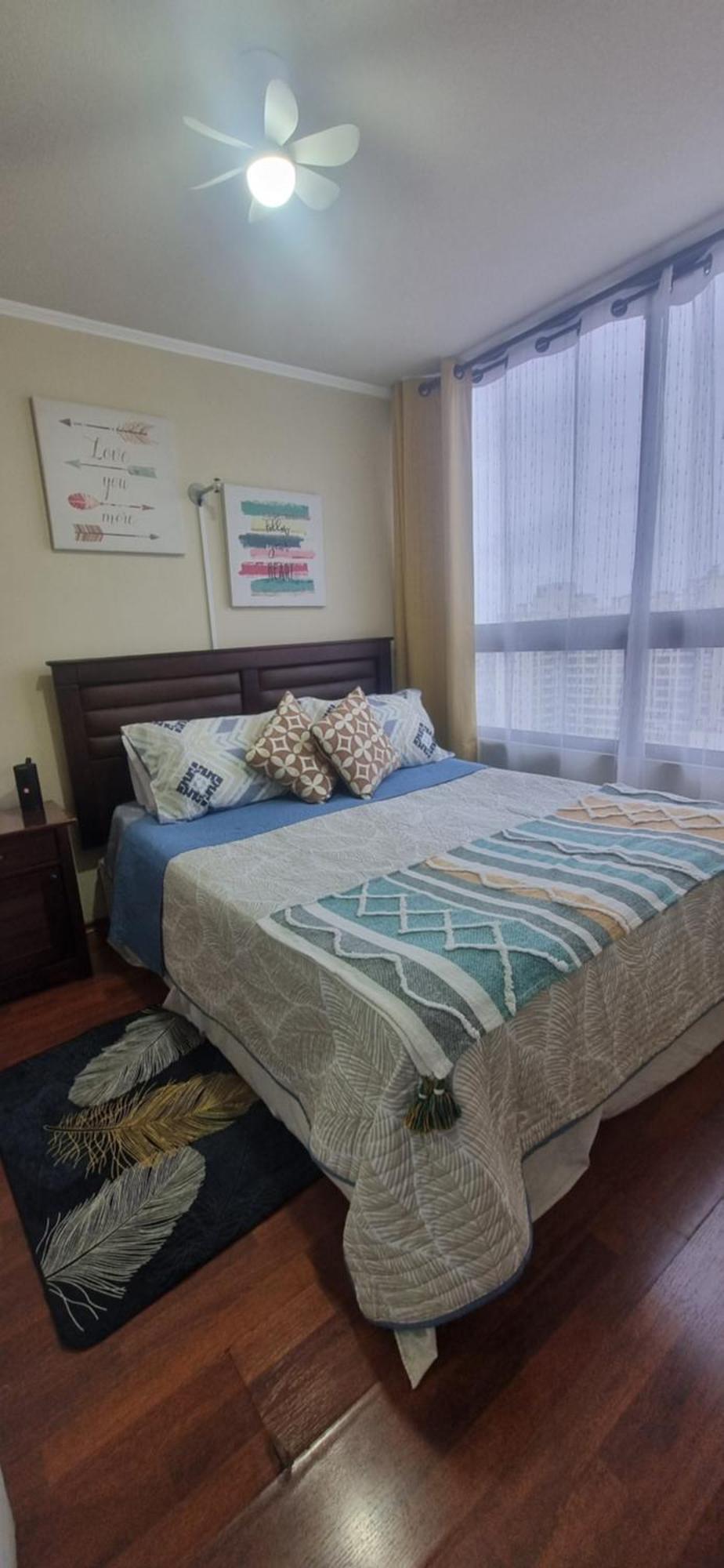 Departamento Completo Con Vista A La Ciudad, A Pasos Del Metro Santa Isabel, Barrio Italia, Providencia