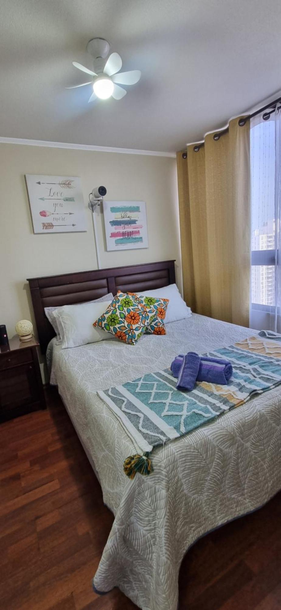 Departamento Completo Con Vista A La Ciudad, A Pasos Del Metro Santa Isabel, Barrio Italia, Providencia * Santiago